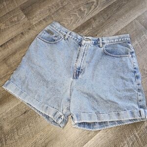 Calvin Klein cuffed jean shorts